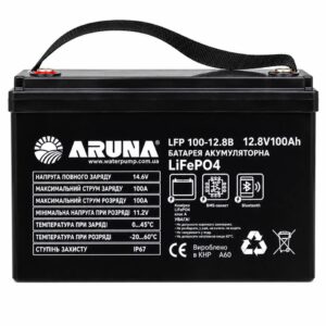Акумулятор ARUNA LFP 100-12,8B 100 А·год 12.8 В LiFePO4