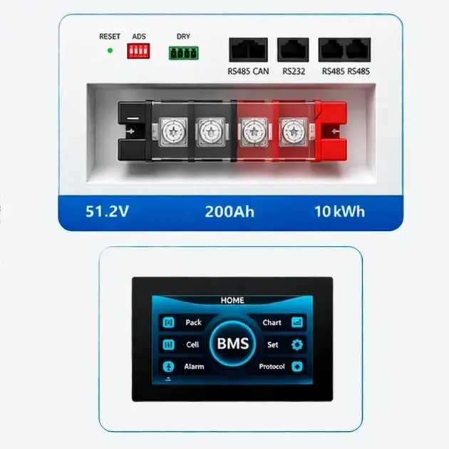 Акумулятор ARUNA AN-LPB-N-48200 N-PRO 200 А·год 51.2 В LiFePO4 - Зображення 4